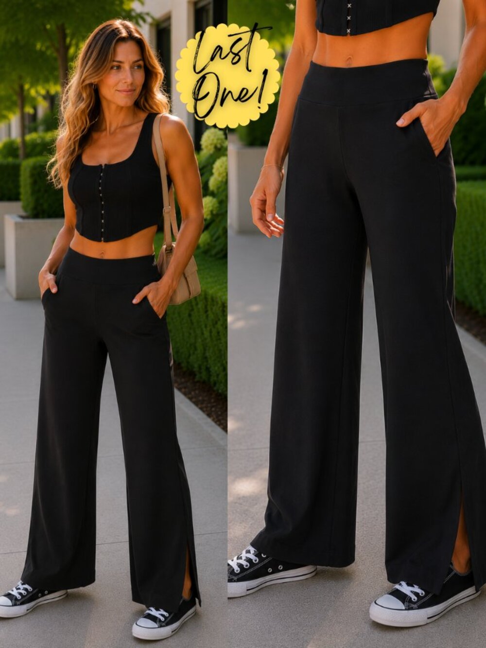 Karter Wide Leg Active Pants